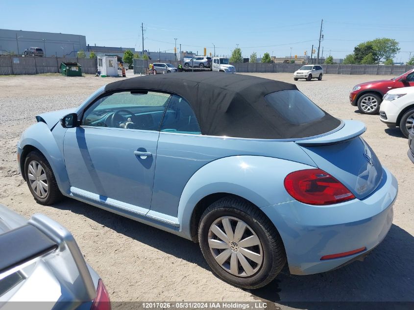 2013 Volkswagen Beetle VIN: 3VW5X7AT2DM809065 Lot: 12017026