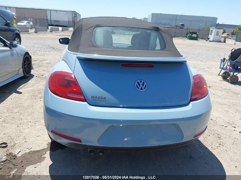 2013 Volkswagen Beetle VIN: 3VW5X7AT2DM809065 Lot: 12017026