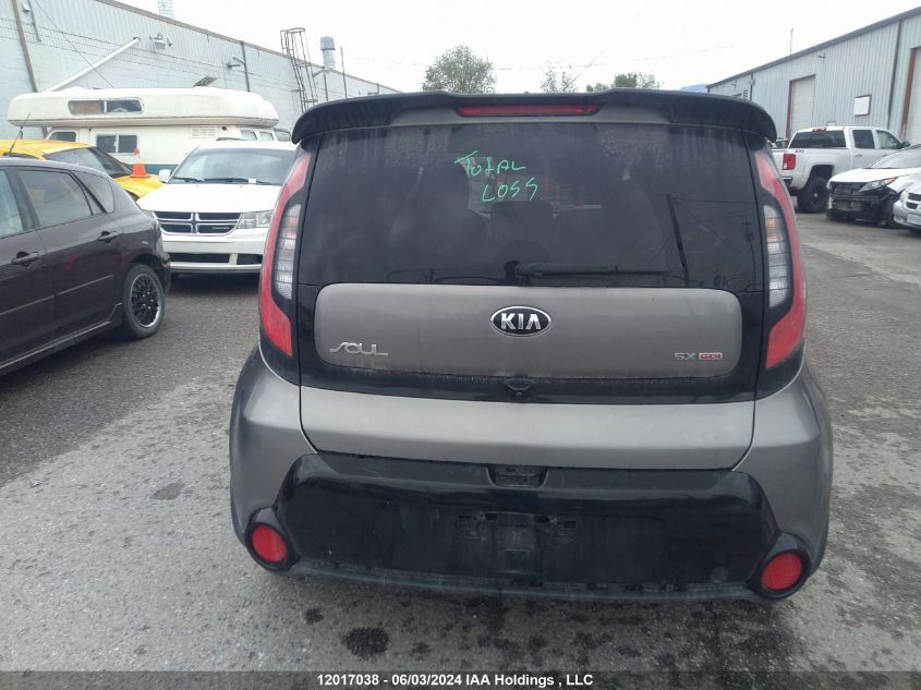 2015 Kia Soul VIN: KNDJX3A57F7203883 Lot: 12017038