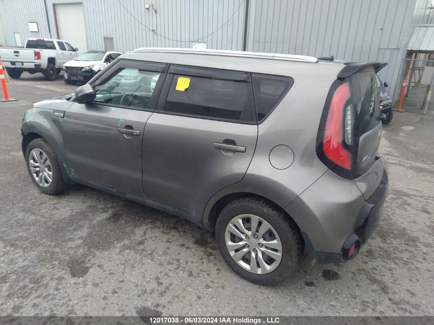 2015 Kia Soul VIN: KNDJX3A57F7203883 Lot: 12017038