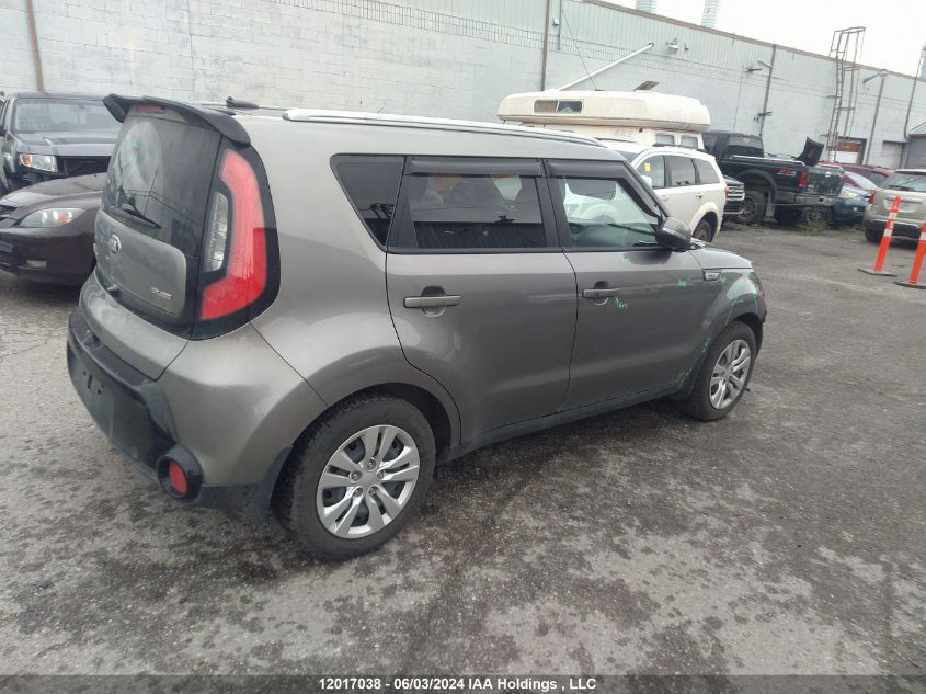 2015 Kia Soul VIN: KNDJX3A57F7203883 Lot: 12017038