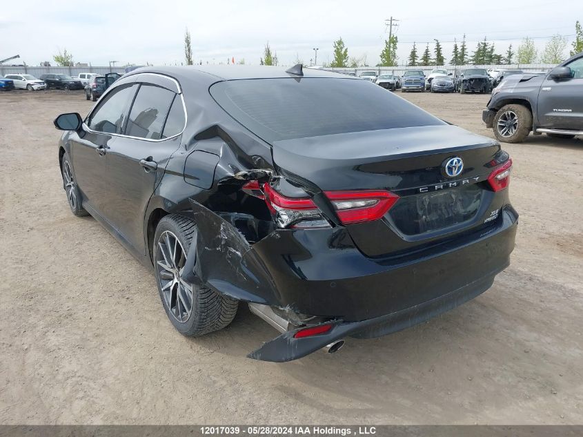 2022 Toyota Camry Hybrid Se VIN: 4T1B21HK8NU016909 Lot: 12017039