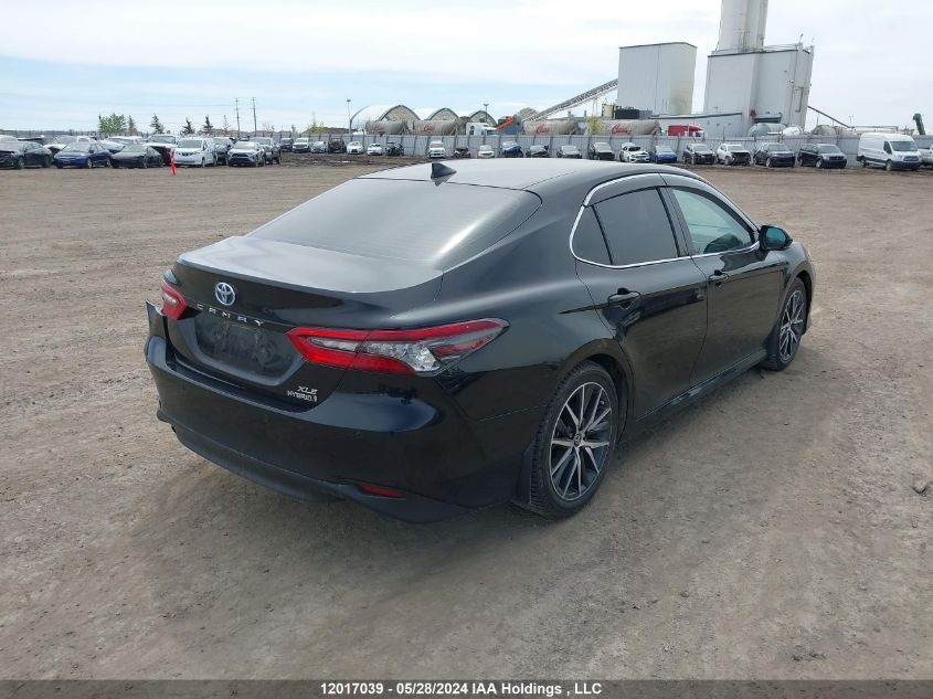 2022 Toyota Camry Hybrid Se VIN: 4T1B21HK8NU016909 Lot: 12017039