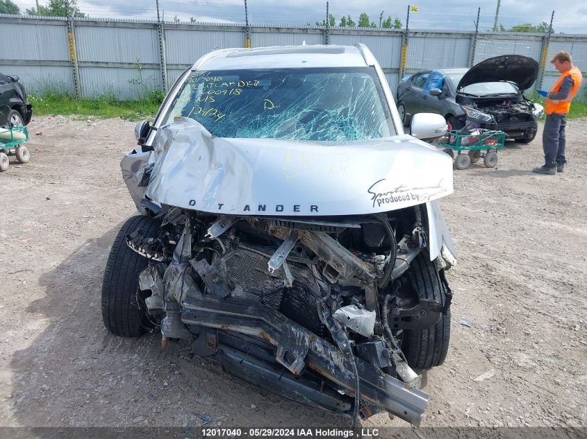 2017 Mitsubishi Outlander Gt VIN: JA4JZ4AX9HZ600918 Lot: 12017040