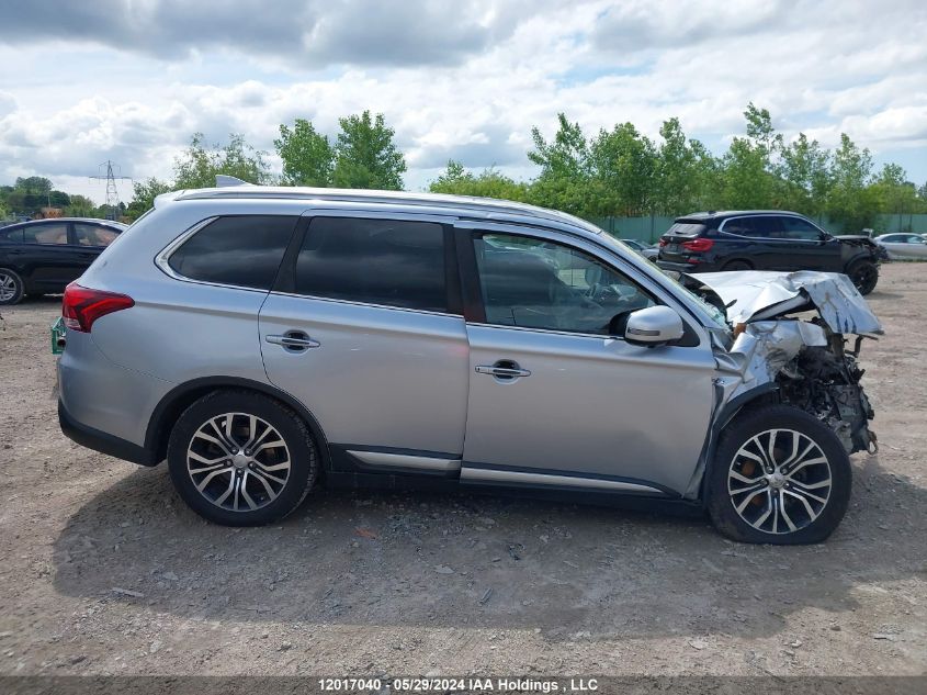 2017 Mitsubishi Outlander Gt VIN: JA4JZ4AX9HZ600918 Lot: 12017040