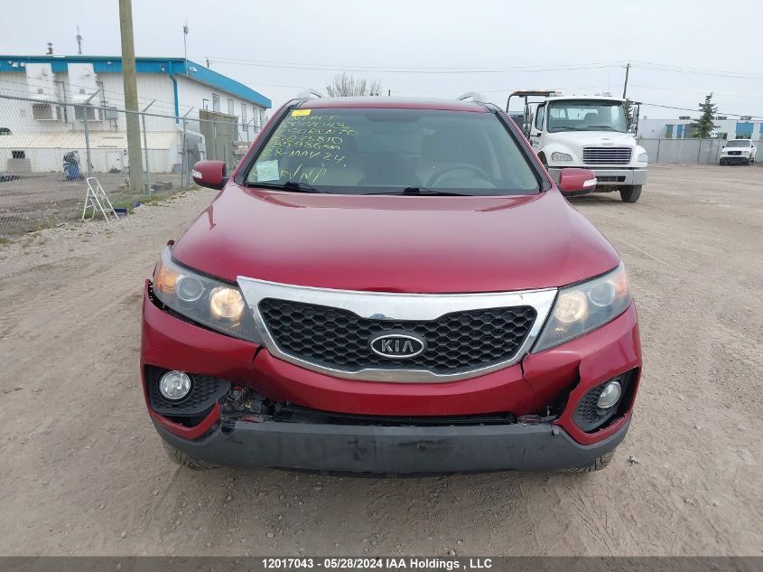 2011 Kia Sorento VIN: 5XYKUDA2XBG075810 Lot: 12017043