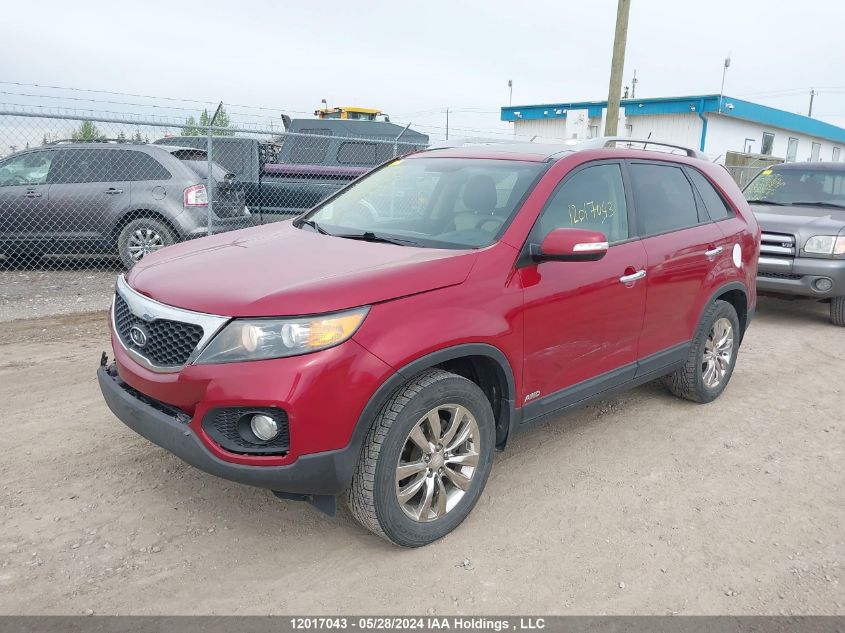 2011 Kia Sorento VIN: 5XYKUDA2XBG075810 Lot: 12017043