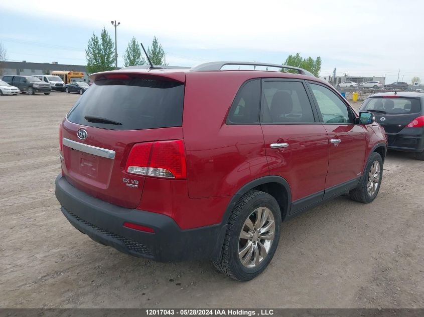 2011 Kia Sorento VIN: 5XYKUDA2XBG075810 Lot: 12017043