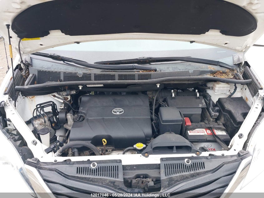 2014 Toyota Sienna Le VIN: 5TDKK3DC0ES413307 Lot: 12017046