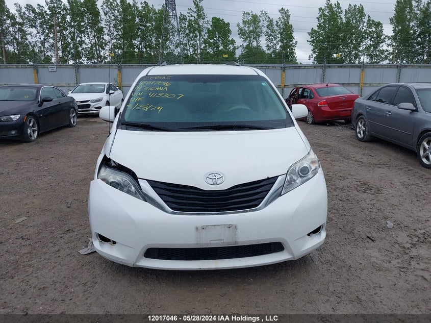 2014 Toyota Sienna Le VIN: 5TDKK3DC0ES413307 Lot: 12017046