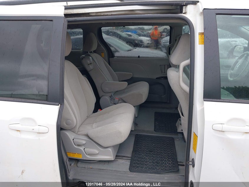 2014 Toyota Sienna Le VIN: 5TDKK3DC0ES413307 Lot: 12017046