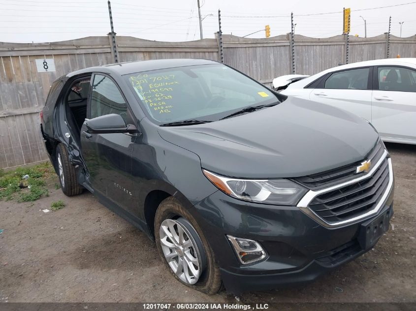 2019 Chevrolet Equinox VIN: 2GNAXKEV2K6199599 Lot: 12017047