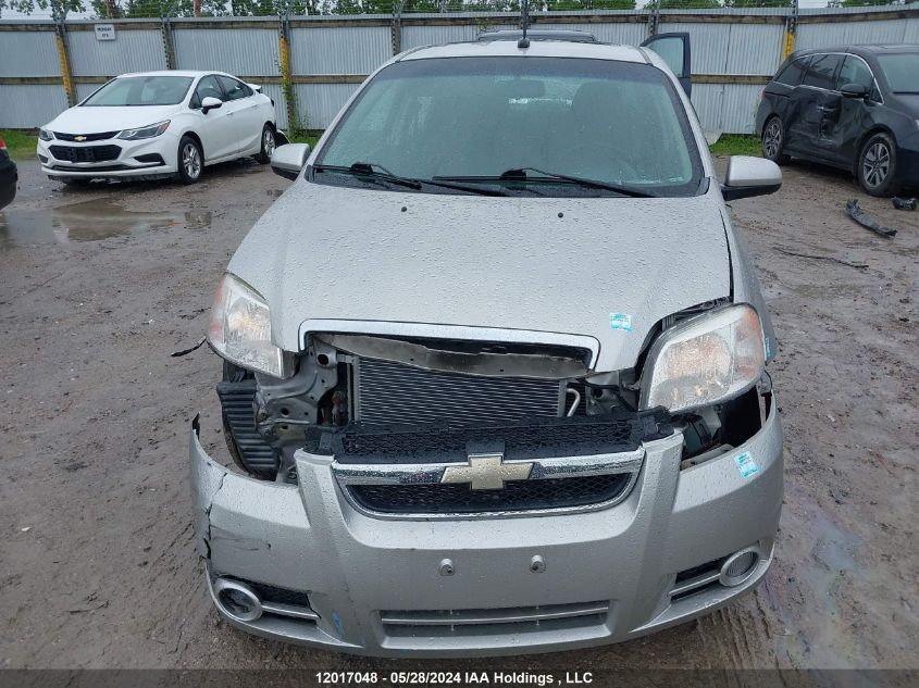 2009 Chevrolet Aveo VIN: 3G1TX55EX9L138437 Lot: 12017048