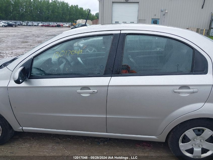 2009 Chevrolet Aveo VIN: 3G1TX55EX9L138437 Lot: 12017048