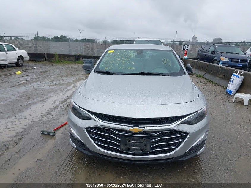 2020 Chevrolet Malibu Ls VIN: 1G1ZC5STXLF091596 Lot: 12017050
