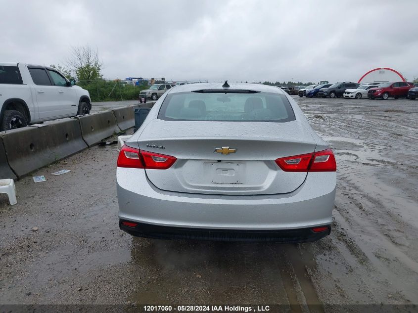 2020 Chevrolet Malibu Ls VIN: 1G1ZC5STXLF091596 Lot: 12017050