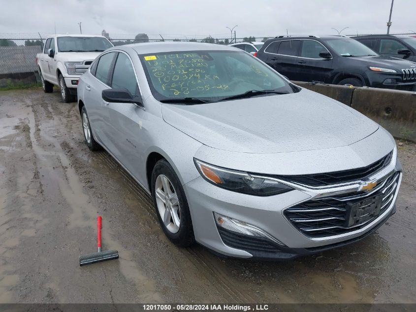 2020 Chevrolet Malibu Ls VIN: 1G1ZC5STXLF091596 Lot: 12017050