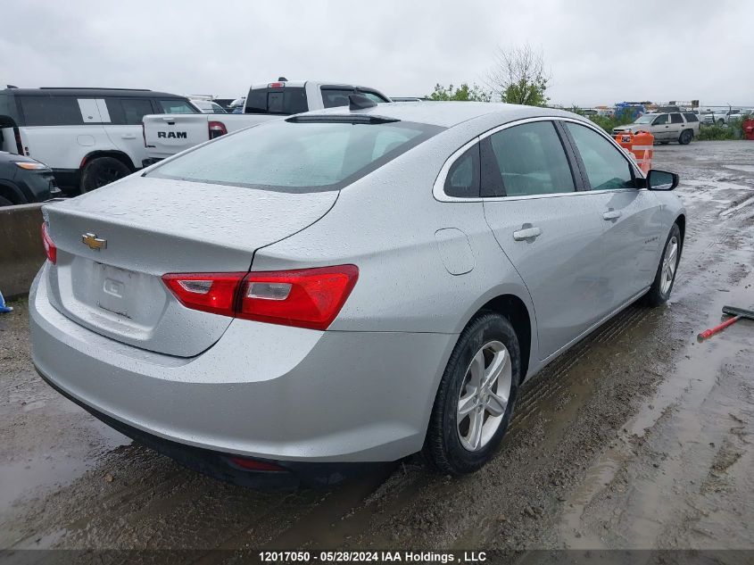 2020 Chevrolet Malibu Ls VIN: 1G1ZC5STXLF091596 Lot: 12017050