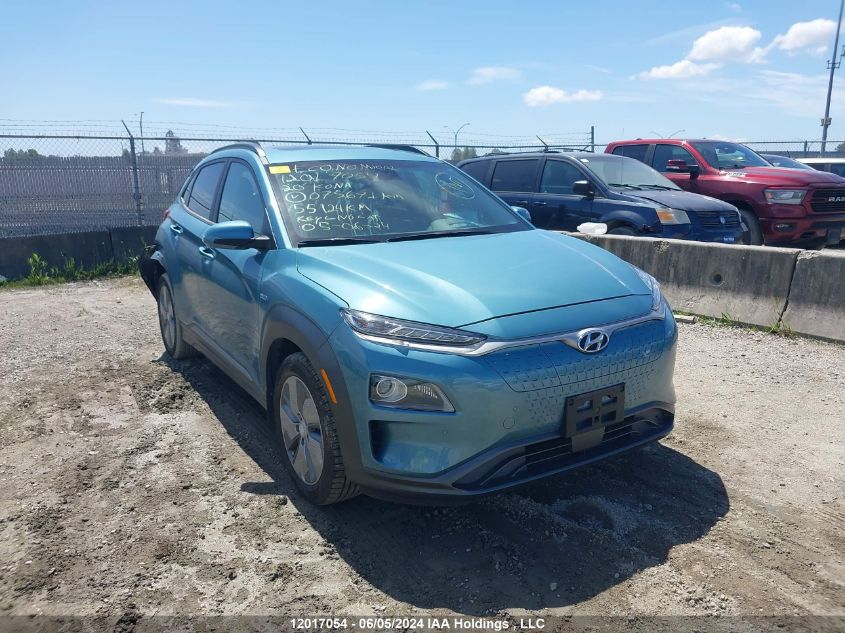 2020 Hyundai Kona Electric Ultimate VIN: KM8K33AG5LU075671 Lot: 12017054