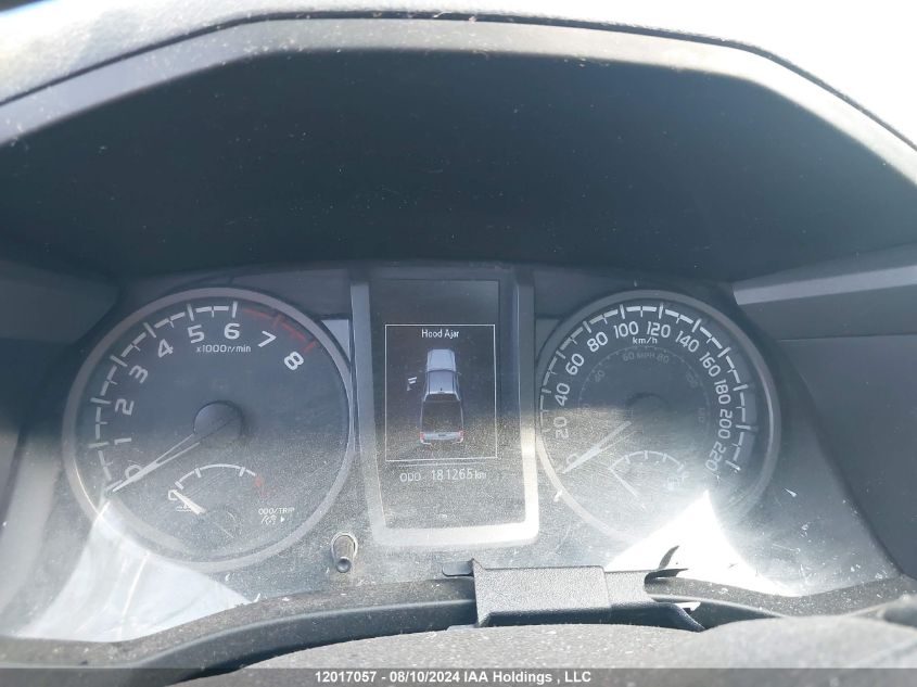 2017 Toyota Tacoma Dbl Cab/Sr/Trdspt/Or/Pro VIN: 5TFCZ5AN8HX067443 Lot: 12017057