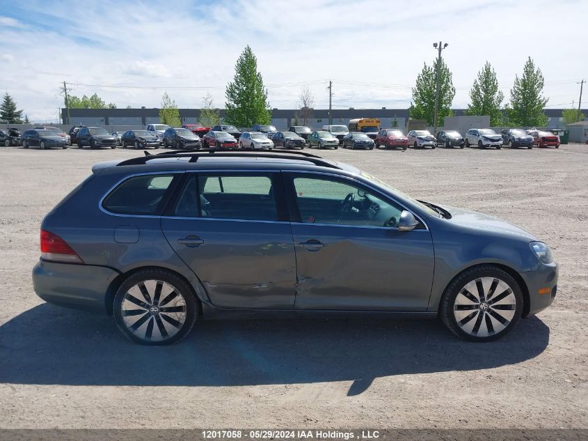 2013 Volkswagen Golf Wagon VIN: 3VWKX7AJ0DM662939 Lot: 12017058