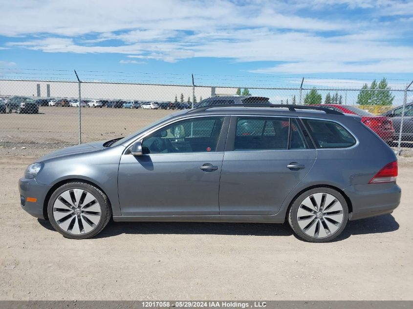 2013 Volkswagen Golf Wagon VIN: 3VWKX7AJ0DM662939 Lot: 12017058