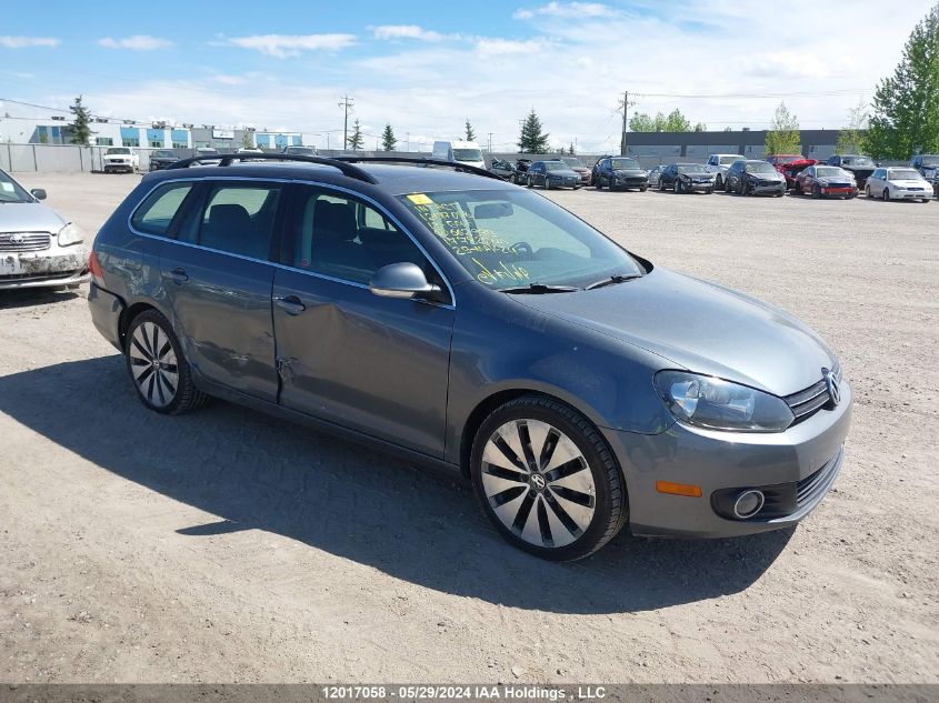 2013 Volkswagen Golf Wagon VIN: 3VWKX7AJ0DM662939 Lot: 12017058