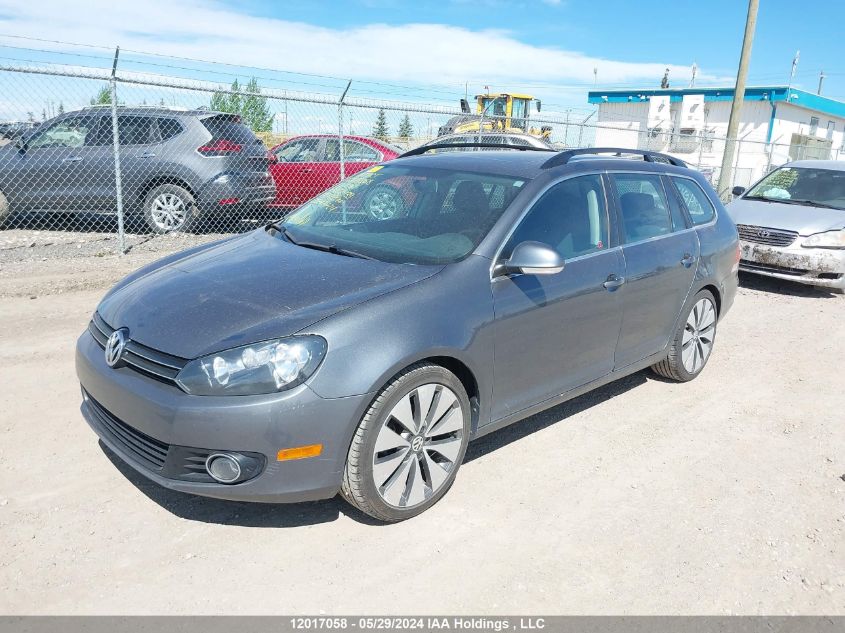 2013 Volkswagen Golf Wagon VIN: 3VWKX7AJ0DM662939 Lot: 12017058