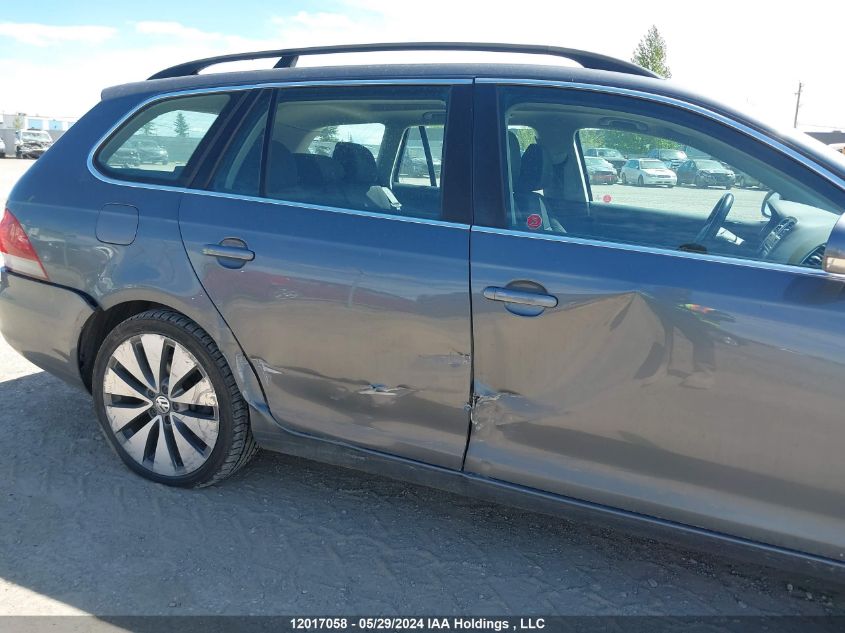 2013 Volkswagen Golf Wagon VIN: 3VWKX7AJ0DM662939 Lot: 12017058