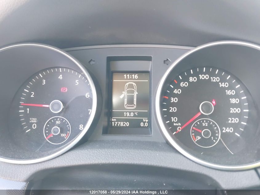 2013 Volkswagen Golf Wagon VIN: 3VWKX7AJ0DM662939 Lot: 12017058