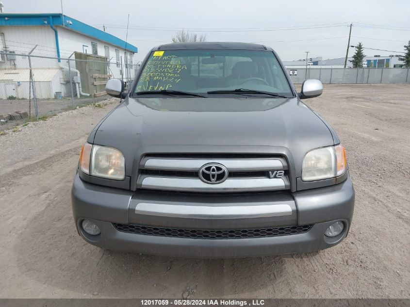 2003 Toyota Tundra Access Cab Sr5 VIN: 5TBBT44163S354027 Lot: 12017059