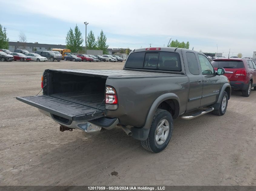 2003 Toyota Tundra Access Cab Sr5 VIN: 5TBBT44163S354027 Lot: 12017059