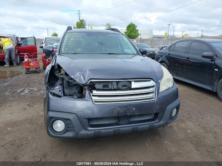 2013 Subaru Outback 2.5I Premium VIN: 4S4BRGBC1D1274463 Lot: 12017061