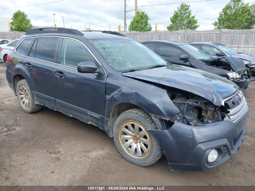 2013 Subaru Outback 2.5I Premium VIN: 4S4BRGBC1D1274463 Lot: 12017061