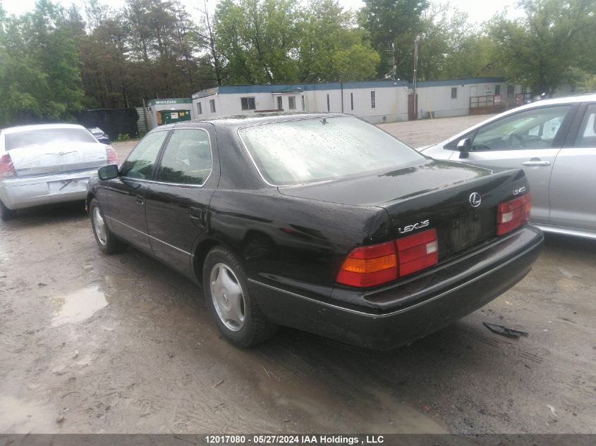 1999 Lexus Ls 400 VIN: JT8BH28F3X0146312 Lot: 12017080