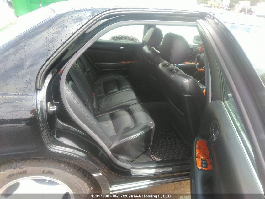 1999 Lexus Ls 400 VIN: JT8BH28F3X0146312 Lot: 12017080