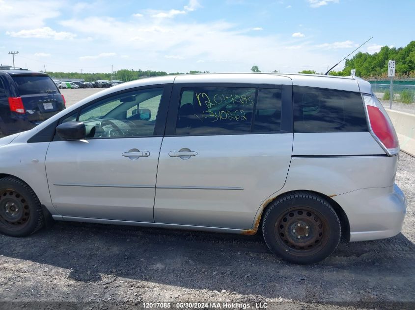 2009 Mazda Mazda5 VIN: JM1CR293690340262 Lot: 12017085