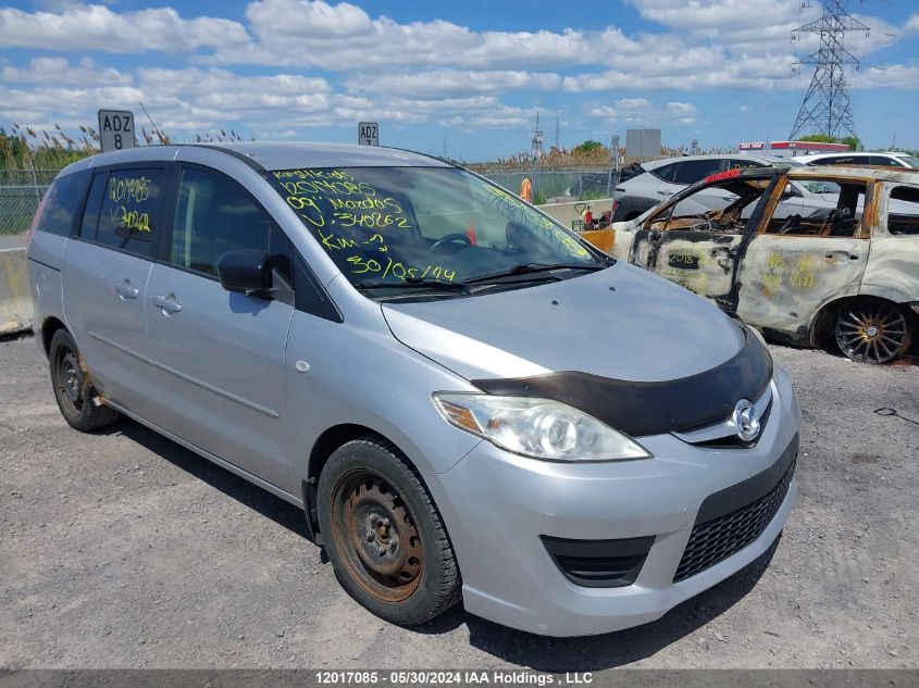 2009 Mazda Mazda5 VIN: JM1CR293690340262 Lot: 12017085