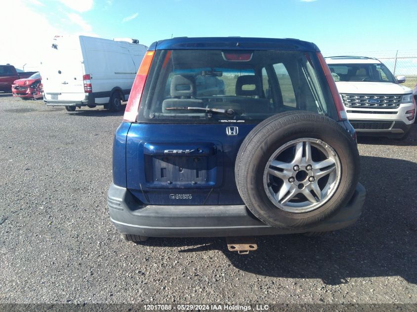 1998 Honda Cr-V Ex VIN: JHLRD1851WC805095 Lot: 12017088