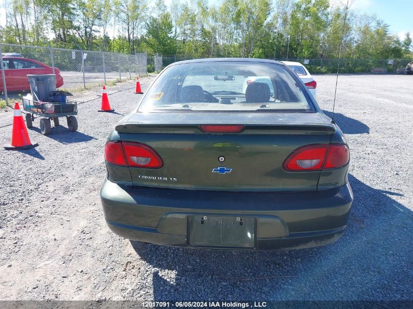 2001 Chevrolet Cavalier VIN: 1G1JF52T217311812 Lot: 12017091