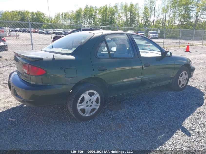 2001 Chevrolet Cavalier VIN: 1G1JF52T217311812 Lot: 12017091