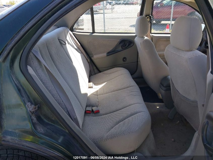 2001 Chevrolet Cavalier VIN: 1G1JF52T217311812 Lot: 12017091