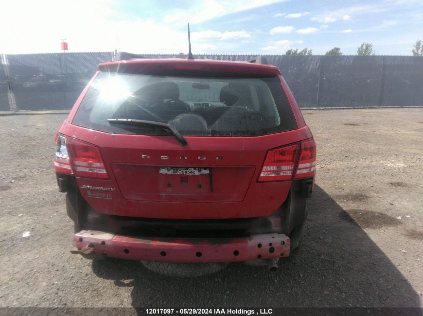 2015 Dodge Journey Se VIN: 3C4PDCAB6FT610744 Lot: 12017097