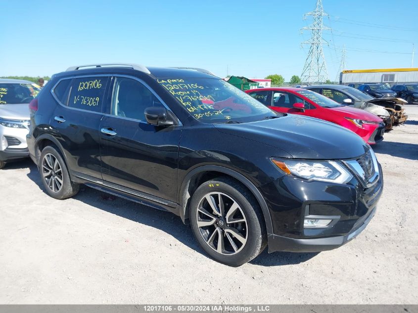 2019 Nissan Rogue S/Sl/Sv VIN: 5N1AT2MVXKC763069 Lot: 12017106