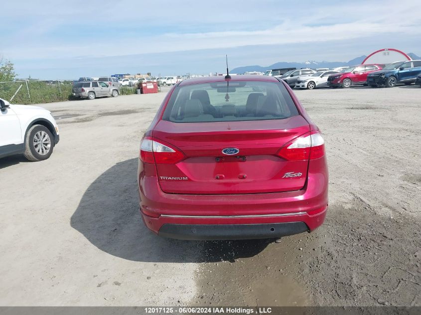 2014 Ford Fiesta Titanium VIN: 3FADP4CJXEM198380 Lot: 12017125