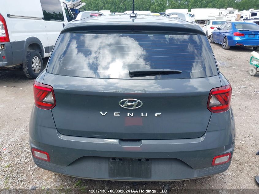 2024 Hyundai Venue Ultimate With Black Interior VIN: KMHRC8A30RU300919 Lot: 12017130