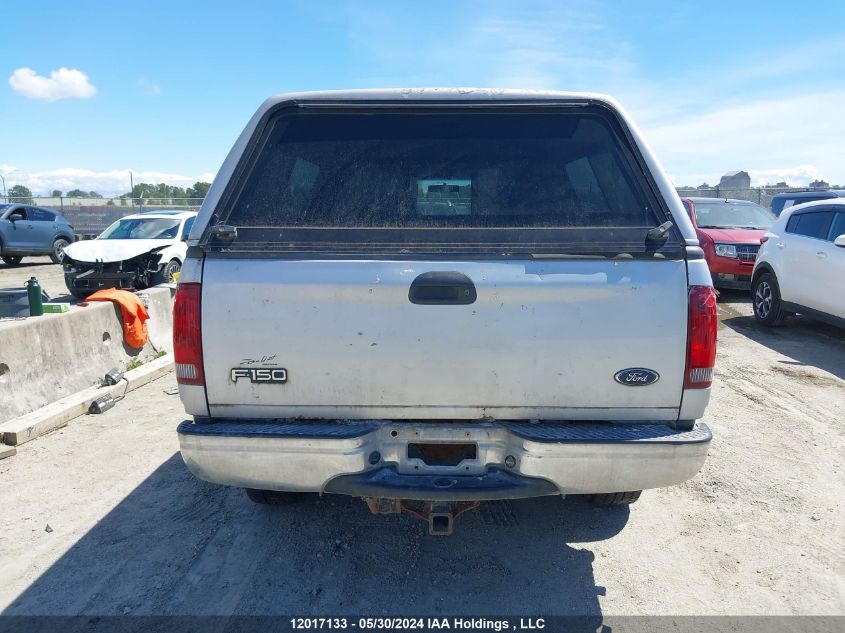 2002 Ford F150 VIN: 2FTRX18L32CA22996 Lot: 12017133