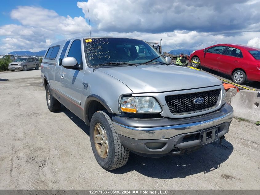 2002 Ford F150 VIN: 2FTRX18L32CA22996 Lot: 12017133