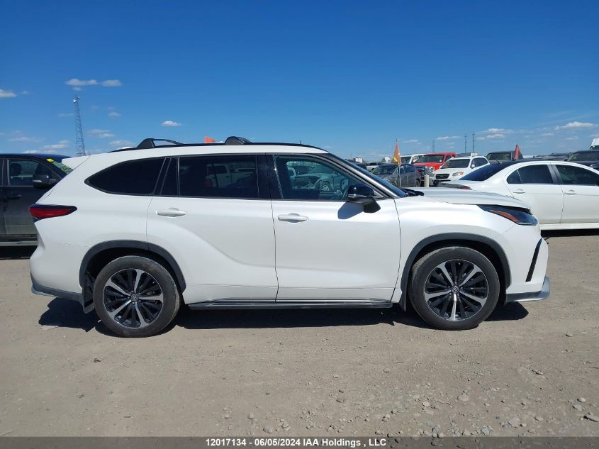 2021 Toyota Highlander Xse VIN: 5TDLZRBH4MS141764 Lot: 12017134