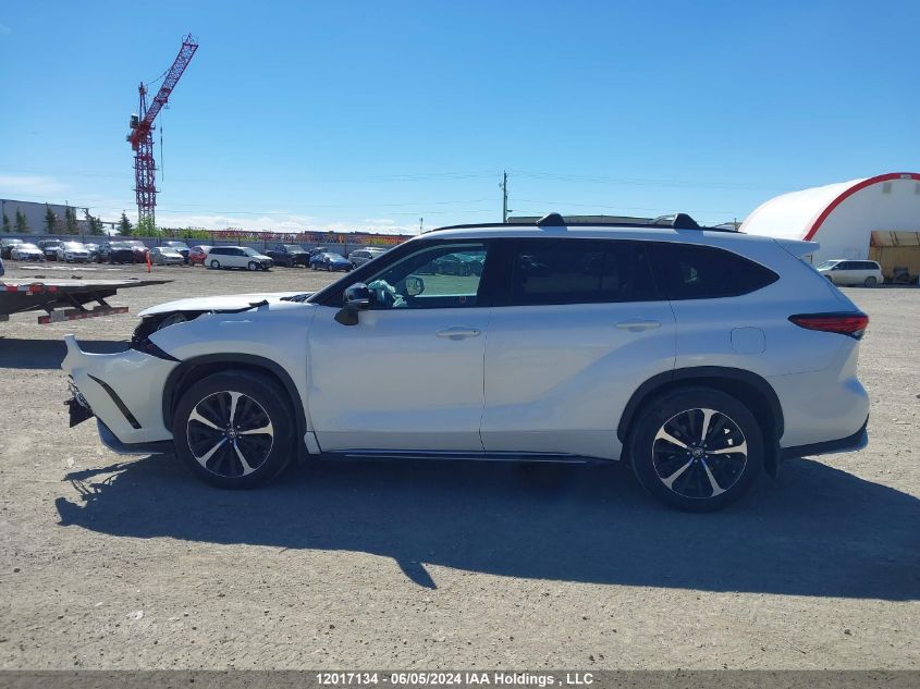 2021 Toyota Highlander Xse VIN: 5TDLZRBH4MS141764 Lot: 12017134